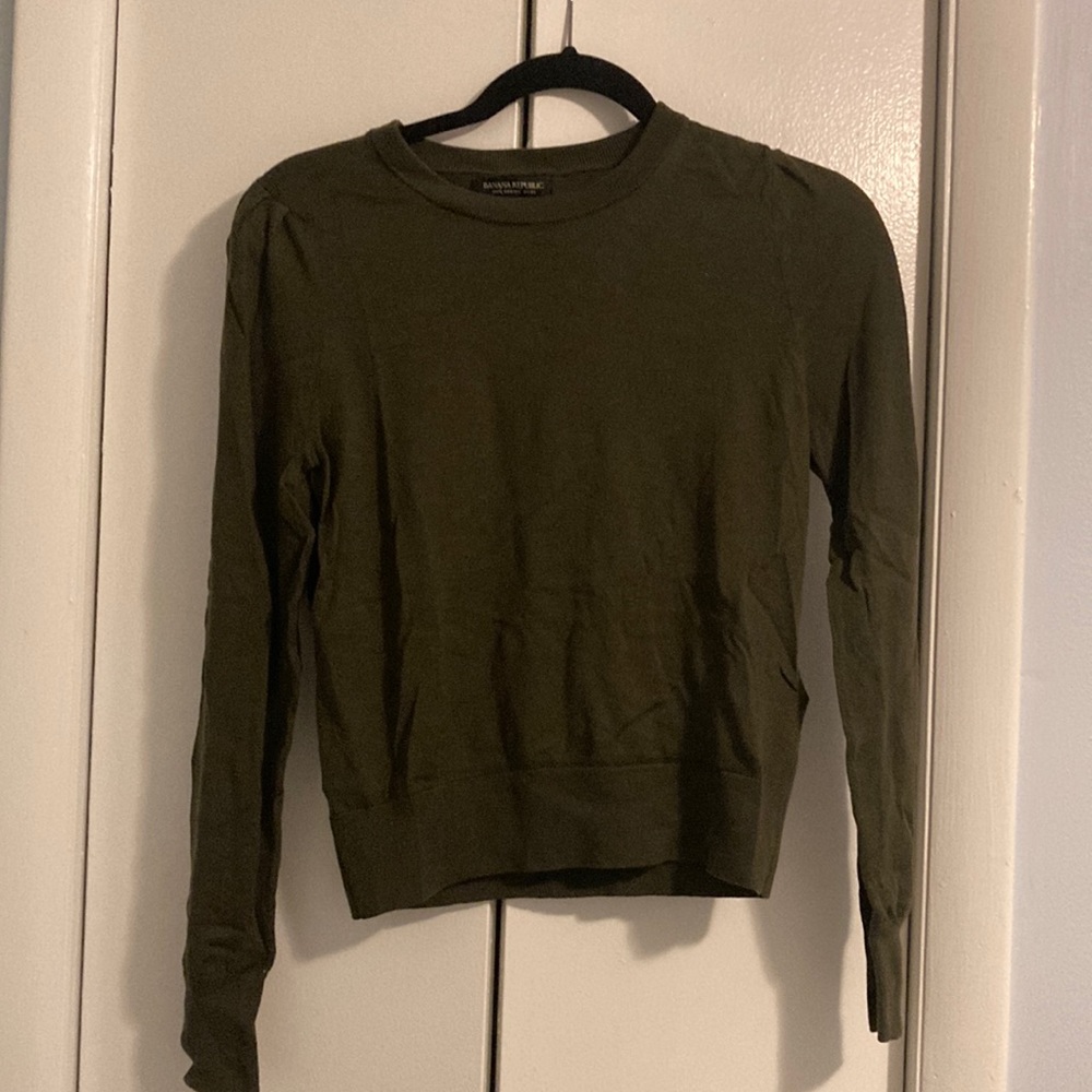 100%merino wool long sleeve top/sweater